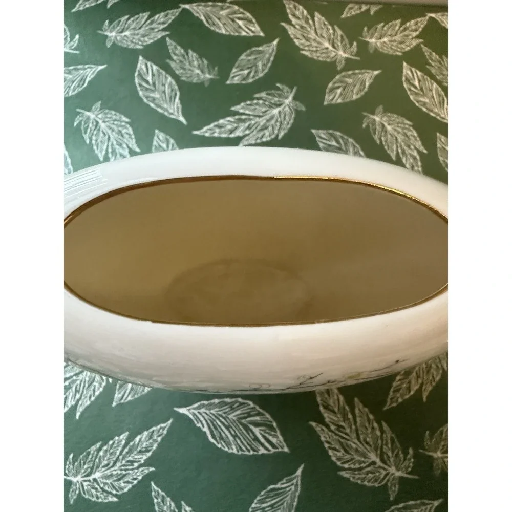 Fina China Jay Japan Porcelain Vase Birds & Blossom Pattern 7